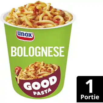 Albert Heijn Unox Good pasta bolognese aanbieding