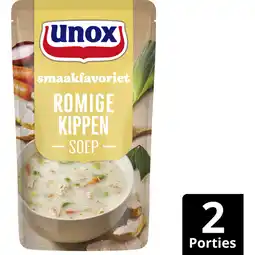 Albert Heijn Unox Romige kippensoep aanbieding