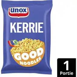 Albert Heijn Unox Good noodles kerrie aanbieding