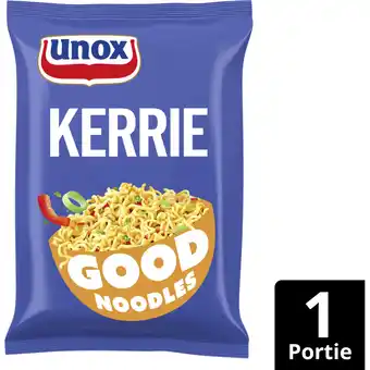 Albert Heijn Unox Good noodles kerrie aanbieding