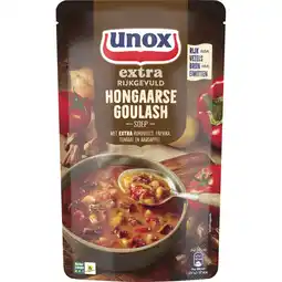 Albert Heijn Unox Hongaarse goulash soep aanbieding