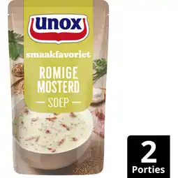 Albert Heijn Unox Romige mosterdsoep aanbieding