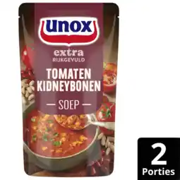 Albert Heijn Unox Tomaat kidneybonensoep aanbieding