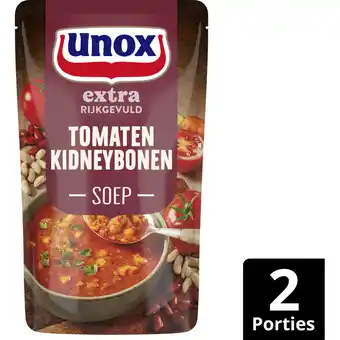 Albert Heijn Unox Tomaat kidneybonensoep aanbieding