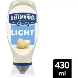 Albert Heijn Hellmann's Light mayonaise aanbieding