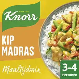 Albert Heijn Knorr Maaltijdmix kip madras aanbieding