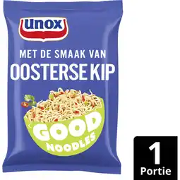 Albert Heijn Unox Good noodles oosterse kip aanbieding