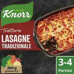 Albert Heijn Knorr Tratorria lasagne tradizionale aanbieding