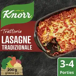 Albert Heijn Knorr Tratorria lasagne tradizionale aanbieding