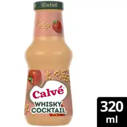 Albert Heijn Calvé Whisky cocktail saus aanbieding