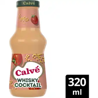Albert Heijn Calvé Whisky cocktail saus aanbieding