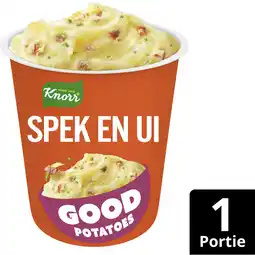 Albert Heijn Unox Good potatoes spek en ui aanbieding