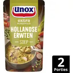 Albert Heijn Unox Hollandse erwtensoep aanbieding