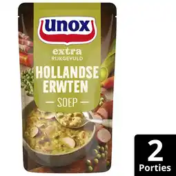 Albert Heijn Unox Hollandse erwtensoep aanbieding