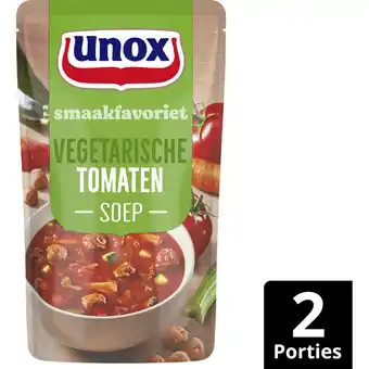 Albert Heijn Unox Vegetarische tomatensoep aanbieding