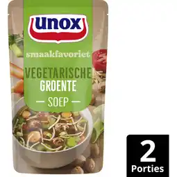Albert Heijn Unox Vegetarische groentesoep aanbieding
