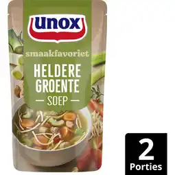 Albert Heijn Unox Heldere groentesoep aanbieding