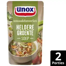 Albert Heijn Unox Heldere groentesoep aanbieding
