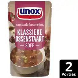 Albert Heijn Unox Klassieke ossenstaartsoep aanbieding