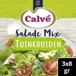 Albert Heijn Calvé Salademix tuinkruiden aanbieding