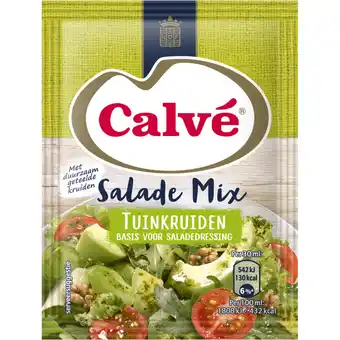 Albert Heijn Calvé Salademix tuinkruiden aanbieding