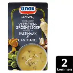 Albert Heijn Unox Romige vergeten groentesoep aanbieding