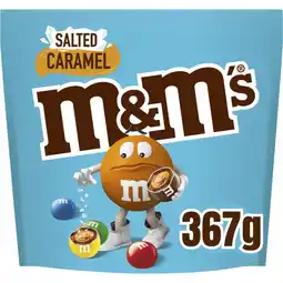 Albert Heijn M&M'S Gezouten karamel melk chocolade maxi aanbieding
