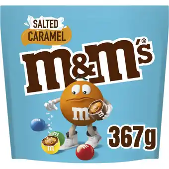 Albert Heijn M&M'S Gezouten karamel melk chocolade maxi aanbieding