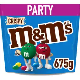 Albert Heijn M&M'S Crispy chocolade party aanbieding