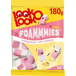 Albert Heijn Look-O-Look Foammmies framboos aanbieding