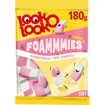 Albert Heijn Look-O-Look Foammmies framboos aanbieding