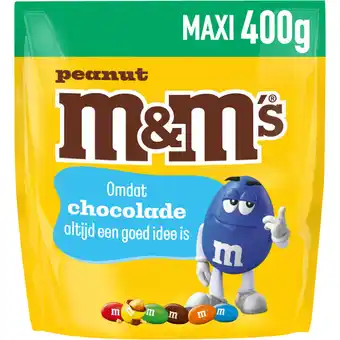 Albert Heijn M&M'S Pinda melk chocolade maxi aanbieding