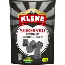 Albert Heijn Klene Suikervrij dubbelzoute dobbelstenen aanbieding