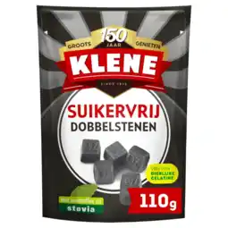 Albert Heijn Klene Suikervrij dubbelzoute dobbelstenen aanbieding