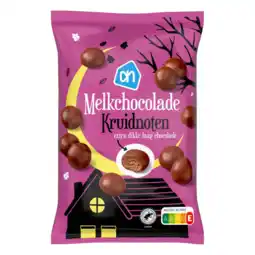 Albert Heijn AH Melkchocolade kruidnoten aanbieding