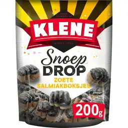 Albert Heijn Klene Snoepdrop zoete salmiakboksjes aanbieding