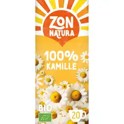 Albert Heijn Zonnatura 100% kamille kruideninfusie aanbieding