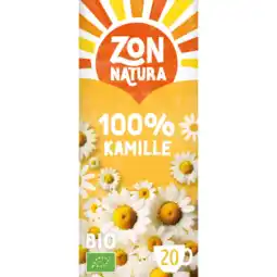 Albert Heijn Zonnatura 100% kamille kruideninfusie aanbieding