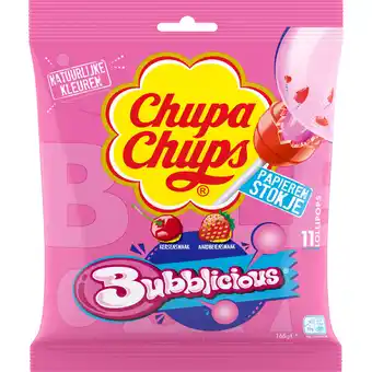 Albert Heijn Chupa Chups Bubblicious gum lollipop aanbieding