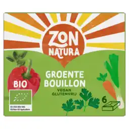 Albert Heijn Zonnatura Groentebouillon tabletten aanbieding