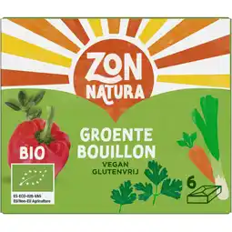 Albert Heijn Zonnatura Groentebouillon tabletten aanbieding