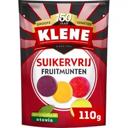 Albert Heijn Klene Suikervrij fruitmunten aanbieding