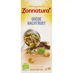 Albert Heijn Zonnatura Goede nachtrust kruideninfusie aanbieding