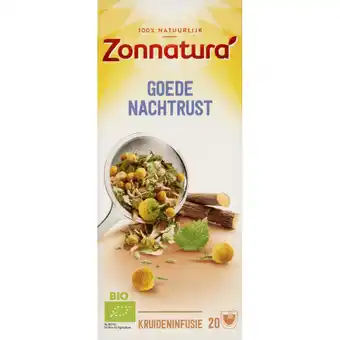 Albert Heijn Zonnatura Goede nachtrust kruideninfusie aanbieding