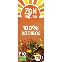 Albert Heijn Zonnatura 100% rooibos kruideninfusie aanbieding