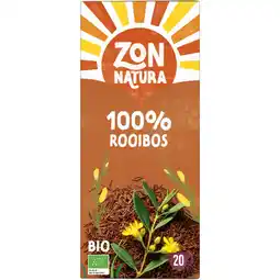 Albert Heijn Zonnatura 100% rooibos kruideninfusie aanbieding