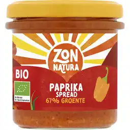 Albert Heijn Zonnatura Groentespread paprika aanbieding