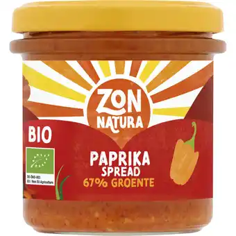 Albert Heijn Zonnatura Groentespread paprika aanbieding