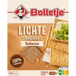 Albert Heijn Bolletje Lichte crackers volkoren aanbieding