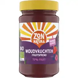 Albert Heijn Zonnatura Fruitspread woudvruchten aanbieding
